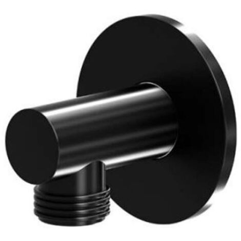 Steinberg 100 - Brauseanschlussbogen, schwarz matt 100 1660 S