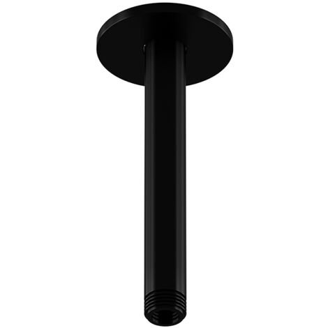 Steinberg 100 - Brazo de ducha de techo, 12 cm, negro mate 100 1571 S