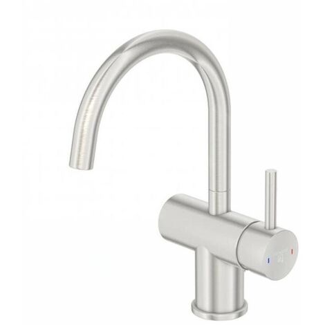 Steinberg 100 - Mitigeur de lavabo avec vidage, nickel brossé 100 1500 BN