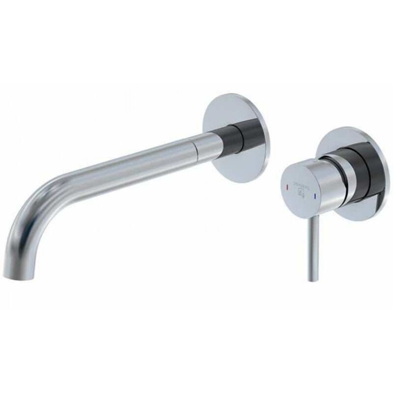 Steinberg 100 - Mitigeur de lavabo encastré, installation 2 trous, chrome 100 1824 3