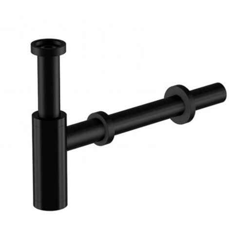 Steinberg 100 - Sifón decorativo, negro mate 100 1696 S