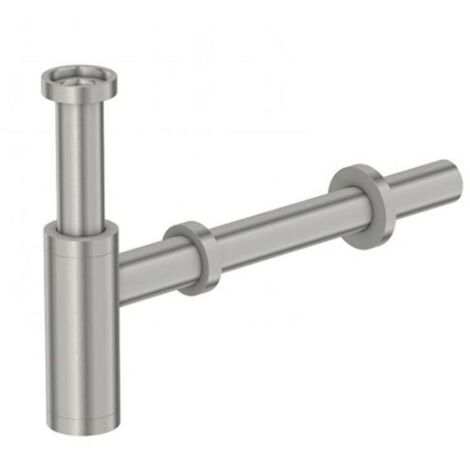 Steinberg 100 - Sifone di design, nichel spazzolato 100 1696 BN