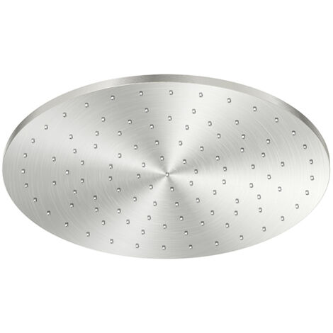 Steinberg 100 - Soffione doccia, diametro 30 cm, nickel spazzolato 100 1688 BN