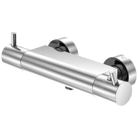 Steinberg 100 - Thermostat-Duscharmatur, Chrom 100 3200