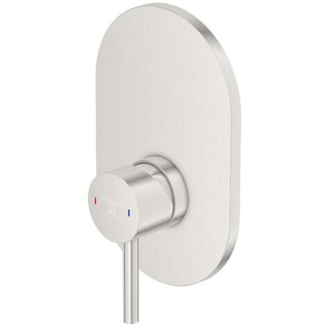 Steinberg 100 - Unterputz-Duscharmatur,  brushed nickel 100 2243 3 BN