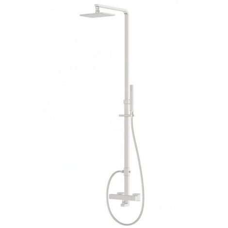 Steinberg 160 - Set de douche avec thermostat, 145x220mm, nickel brossé 160 2721 BN