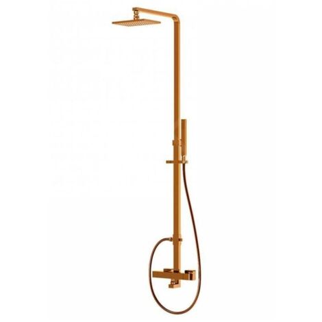 Steinberg 160 - Set de douche avec thermostat, 15x22 cm, rose gold 160 2721 RG