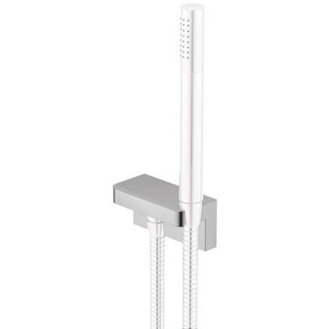 Steinberg 230 - Codo de ducha con soporte, cromo 230 1667