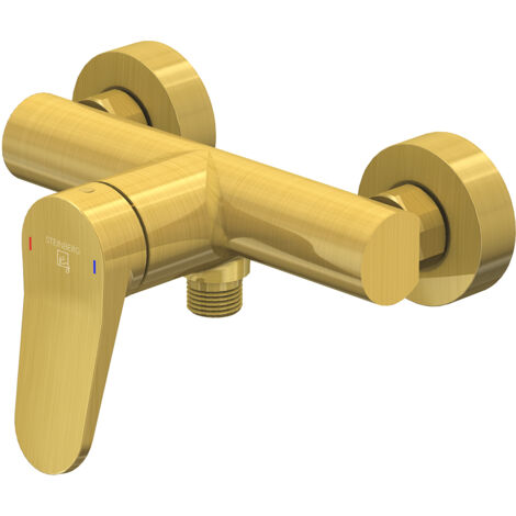 Steinberg 340 - Duscharmatur, Gold gebürstet 340 1200 BG