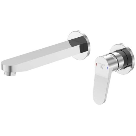 Steinberg 340 - Grifo empotrado de lavabo, montaje de 2 orificios, cromo 340 1814 3