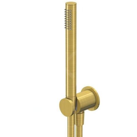 Steinberg 340 - Set de pommeau de douche, support et flexible, or brossé 340 1670 BG