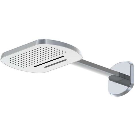 Steinberg 390 - Rociador de ducha, 30x23 cm, 3 chorros, cromo 390 7723