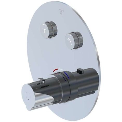 Steinberg 390 - Unterputz-Thermostatarmatur für 2 Verbraucher, verchromt 390 4321 3