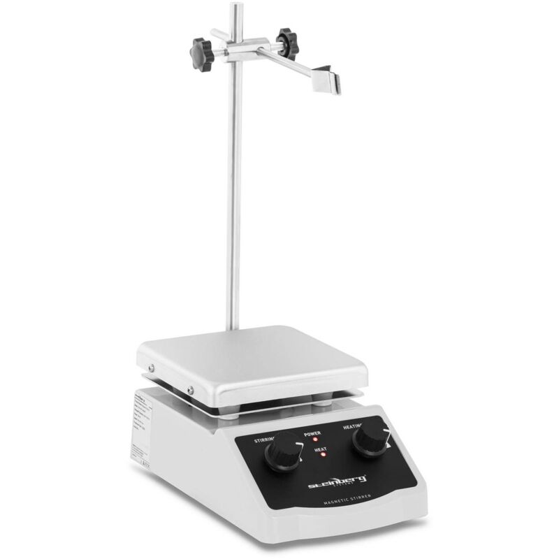 Steinberg Systems - Agitatore Magnetico Da Laboratorio Mescolatore 380 °c 12 x 12 cm 2.000 giri/min