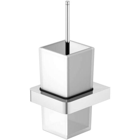 Steinberg Bürstengarnitur mit Glas 420 2901, chrom
