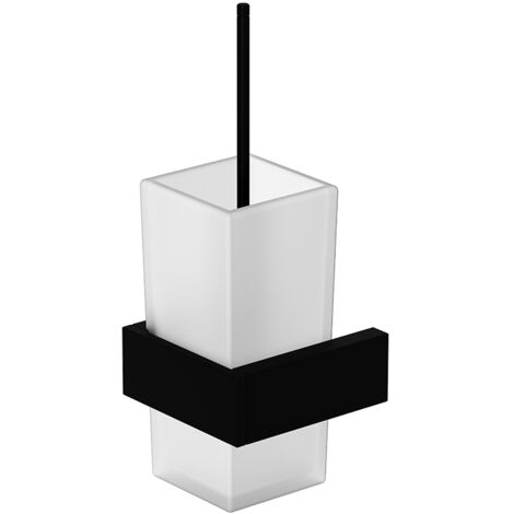 Steinberg Bürstengarnitur mit Glas 460 2903 S, matt black