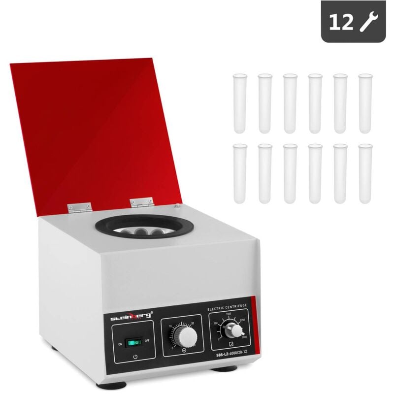 Steinberg Centrifugeuse Laboratoire Mini Professionnelle 12X20Ml fcr 1150XG 180W