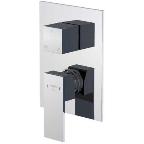 Steinberg Fertigmontageset für Brause-Einhebelmischer 160 2202, chrom