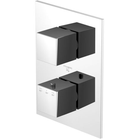 Steinberg Fertigmontageset für Unterputzthermostat 160 4103, chrom