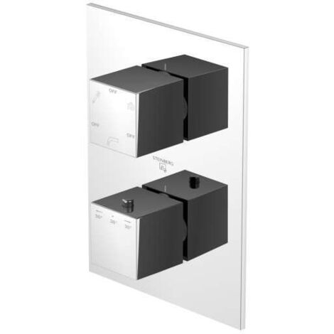 Steinberg Fertigmontageset für Unterputzthermostat 160 4123, chrom