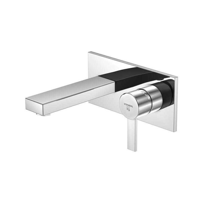 

Steinberg Serie 120 lavabo monomando grifo monomando empotrado, proyección 145 mm - 1201851