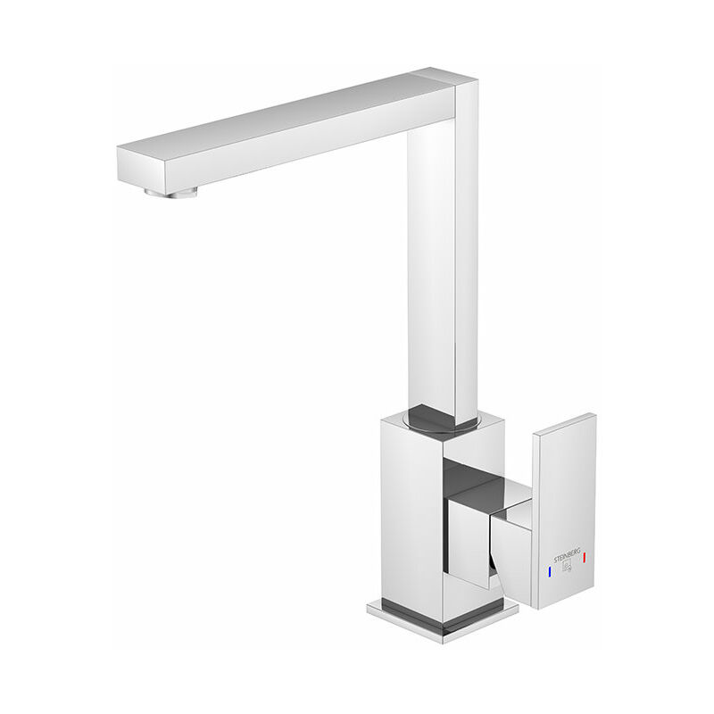 

Steinberg Serie 160 Mezclador monomando para lavabo, altura 260 mm, con desagüe, cromado - 1601500