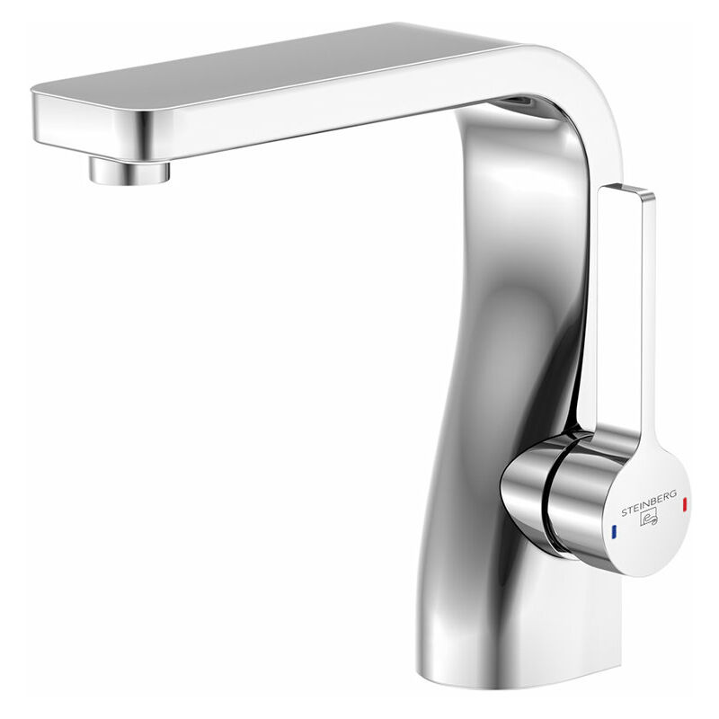 

Steinberg Serie 230 Mezclador monomando de lavabo con cartucho cerámico, con 1 1/4 de desagüe, cromado - 2301000