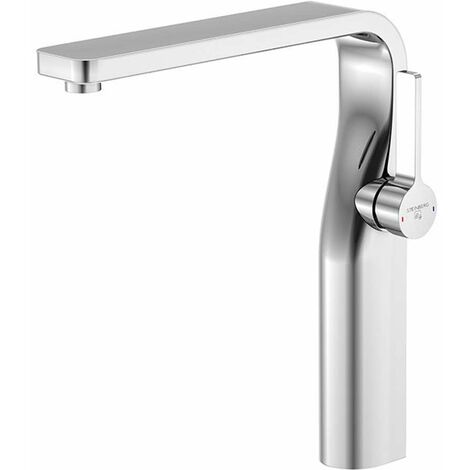 Steinberg Série 230 Mitigeur de lavabo, commande latérale, haut,