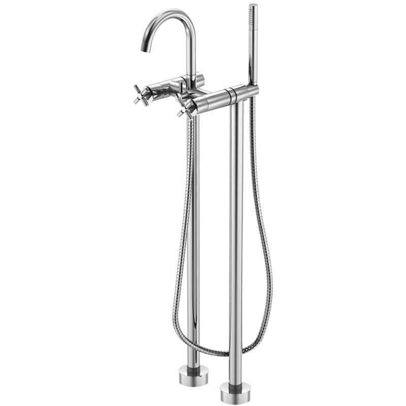 

Steinberg Serie 250 Grifería independiente para bañera / ducha con válvulas cerámicas de 90 grados, con desviador - 2501162