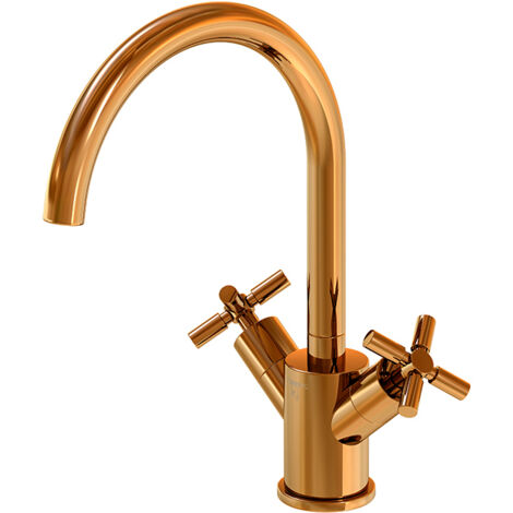 Steinberg Série 250 Mitigeur de lavabo, pivotant, double poignée,