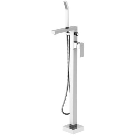 Steinberg Serie 342 Wannenarmatur, freistehend, Höhe 875mm,