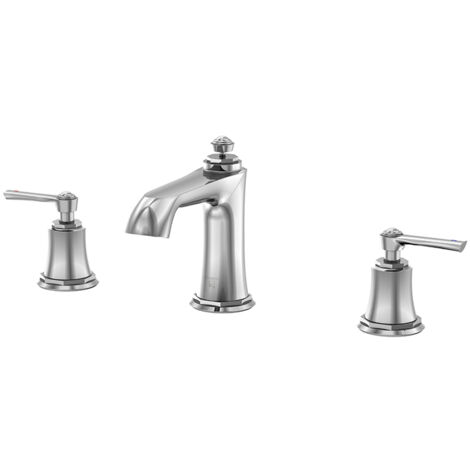 Steinberg Serie 350 Mezclador de lavabo, 3 agujeros, con juego de