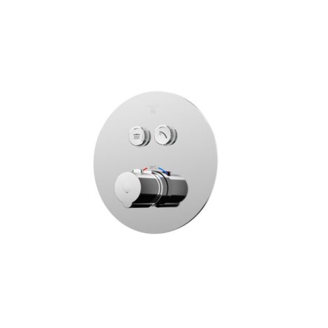 Steinberg Serie 390 Fertigmontageset, für Unterputzthermostat