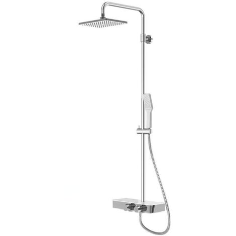 Steinberg Série 390 Système de douche, tablette en verre,