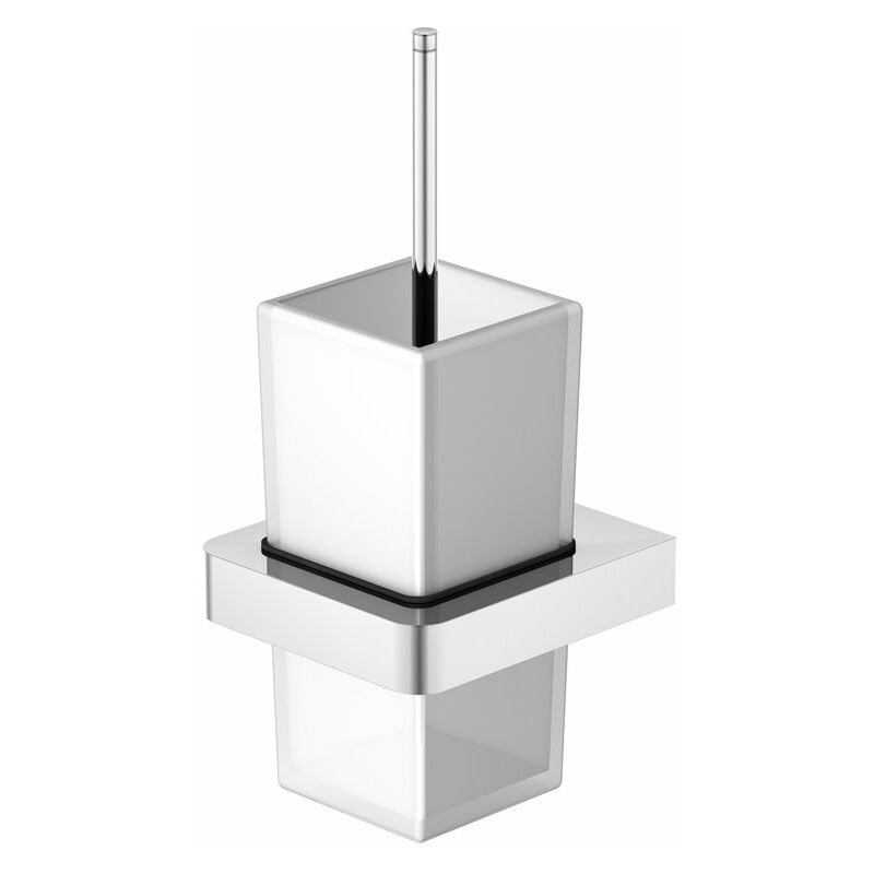 

Serie 420 Juego de cepillos con cristal, blanco satinado - 4202901 - Steinberg