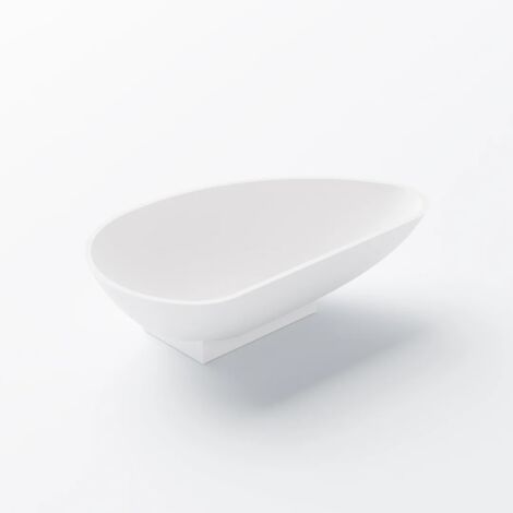 Steinberg Série 440 lavabo à poser, ovale, sans trop-plein,