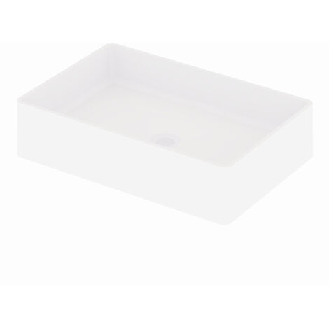 Steinberg Serie 440 lavabo sobre encimera, angular,