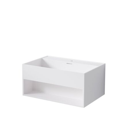 Steinberg Serie 443 Wand-Waschtisch, mit offenem Fach,