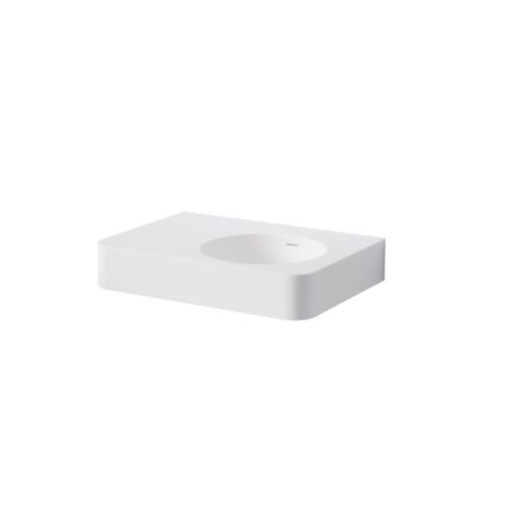 Steinberg Série 449 lavabo mural, 550x400mm, porte-serviette à