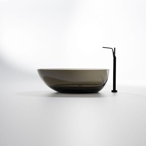 Steinberg Serie 489 Badewanne, freistehend, aus Polyresin,