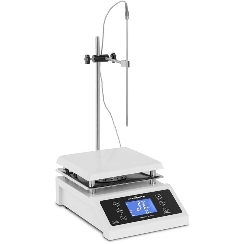 Steinberg Systems - Agitatore Magnetico Con Piastra Riscaldante Ceramica Miscelatore Laboratorio