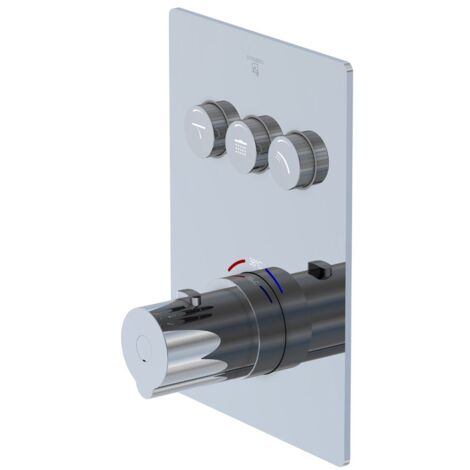 Steinberg Unterputz-Thermostat 390 4231 1, chrom