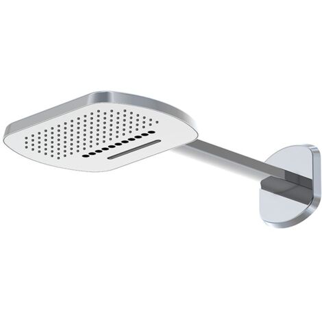 Steinberg Wall Rain Kopfbrauseset 551 x 300 mm 390 7723, chrom