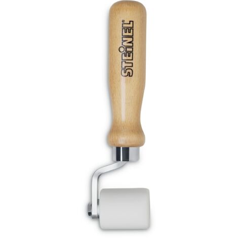 Steinel 34122 Rullo di pressione Teflon, pressatura di colla, saldatura di teloni in PVC, pellicole per saldatura, rullo di pressione come accessorio per pistola termica