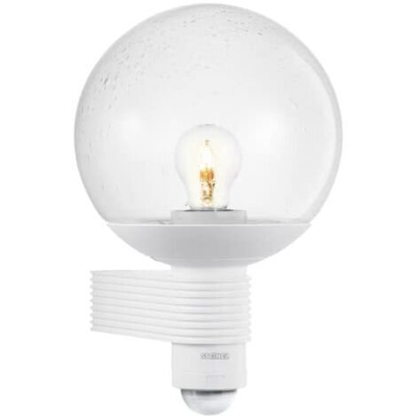 STEINEL 611118 LUCE PER ESTERNI L 400 S BIANCO/BIANCO
