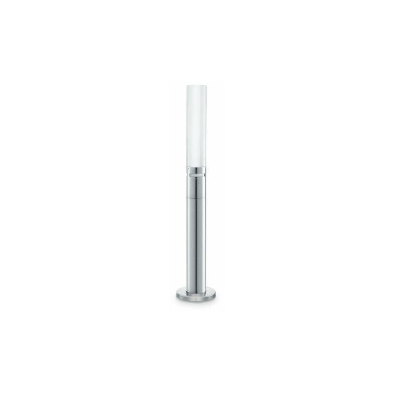 Steinel - 647018 Sensor-Pollerleuchte, Wegeleuchte, Bewegungsmelder mit Sensortechnik, energieeffizient, 3x40W, IP44, Edelstahl