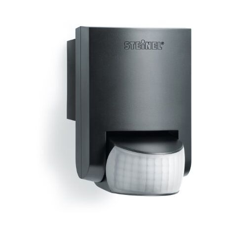STEINEL 660215 ECLAIRAGE DE SÉCURITÉ EXTÉRIEUR IS 130-2 NOIR PVC NOIR 15,3 X 9 X 7,6 CM