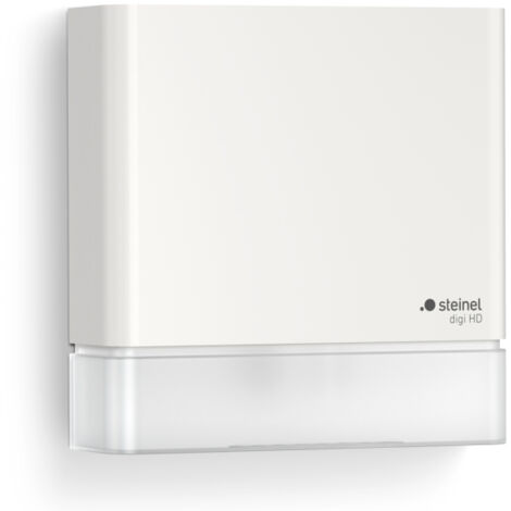 Steinel Bewegungsmelder Passiv Infrarot, Aufputz, IP54, 180° Reichweite max: r = 9 m (127 m²) 066109