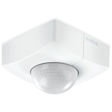 Steinel Bewegungsmelder Passiv Infrarot, Aufputz, IP54, 360° Reichweite max: Ø 36 m (1018 m²) 057374