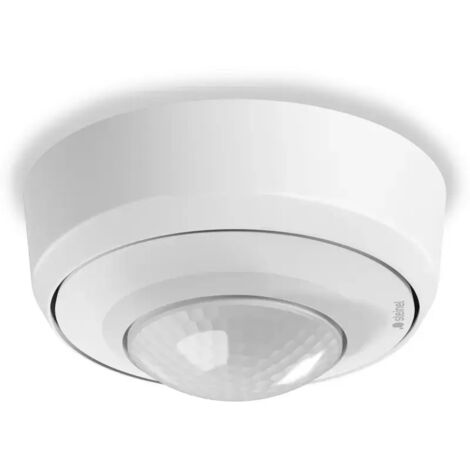Steinel Bewegungsmelder Passiv Infrarot, Aufputz, IP54, 360° Reichweite max: Ø 8 m (50 m²) 086909